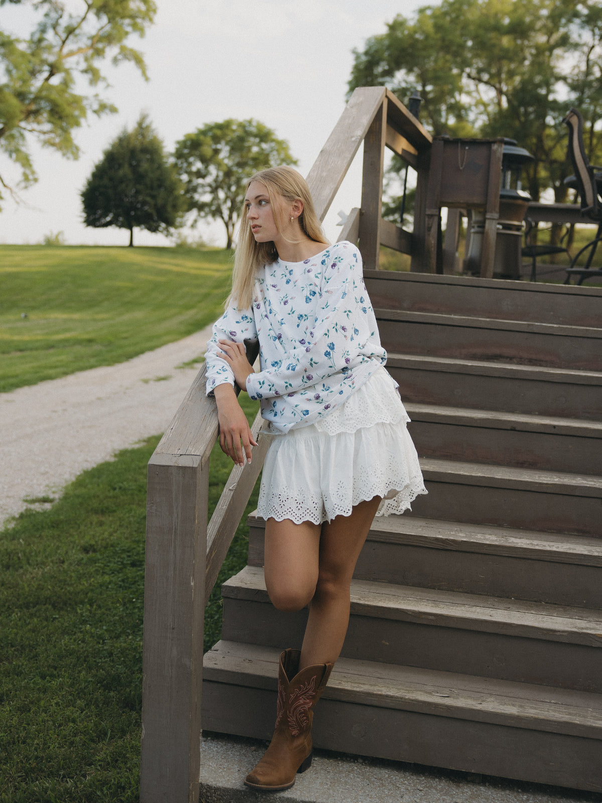 Cottonwood Eyelet Skirt