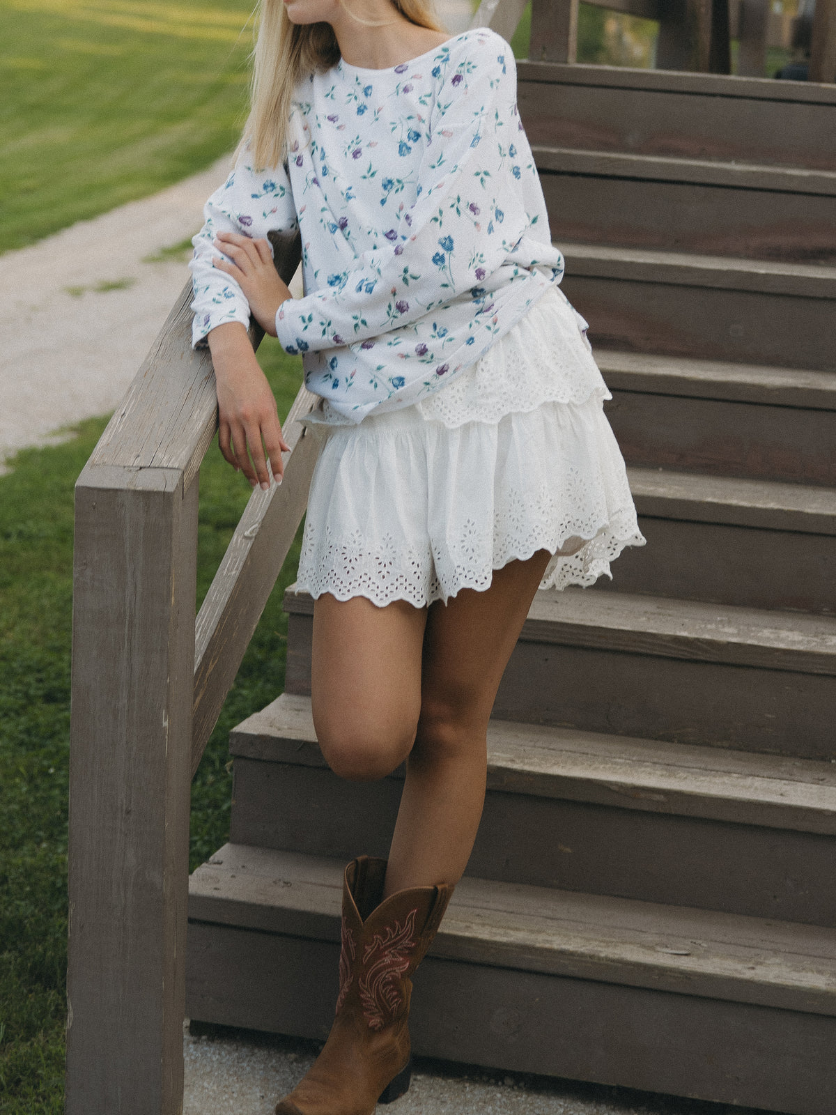 Cottonwood Eyelet Skirt