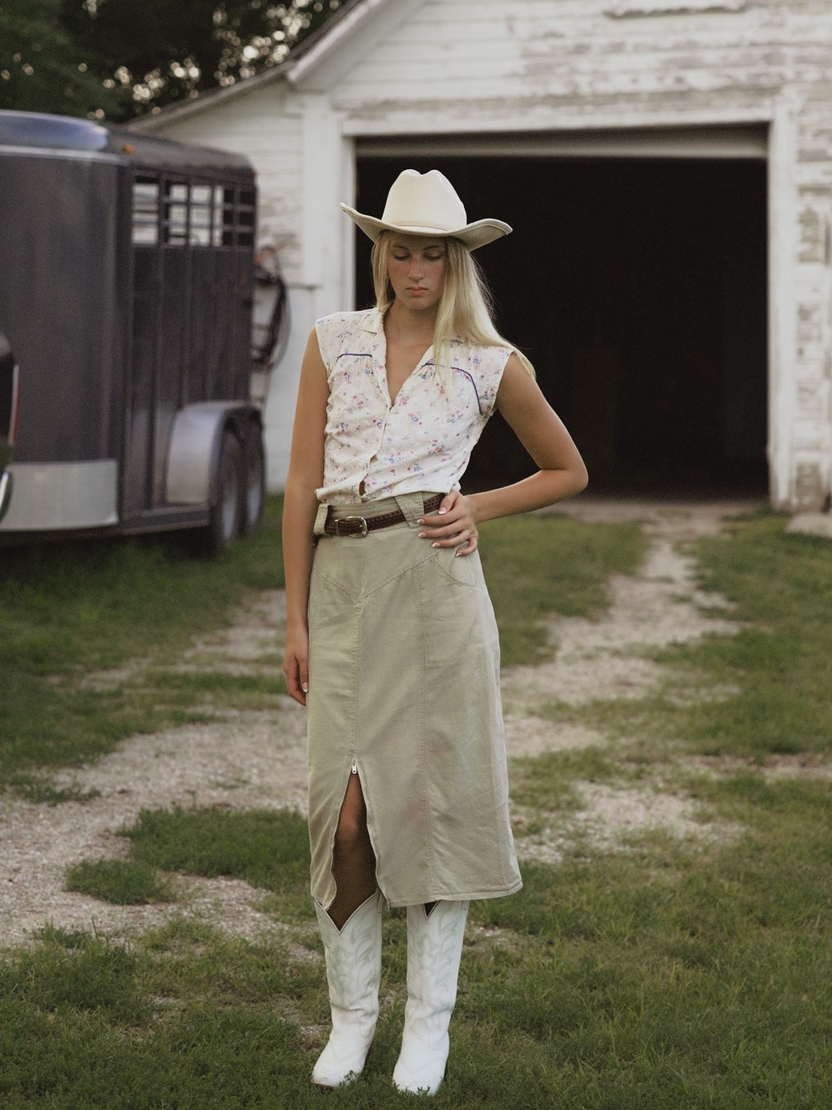 Belle Starr Western Blouse