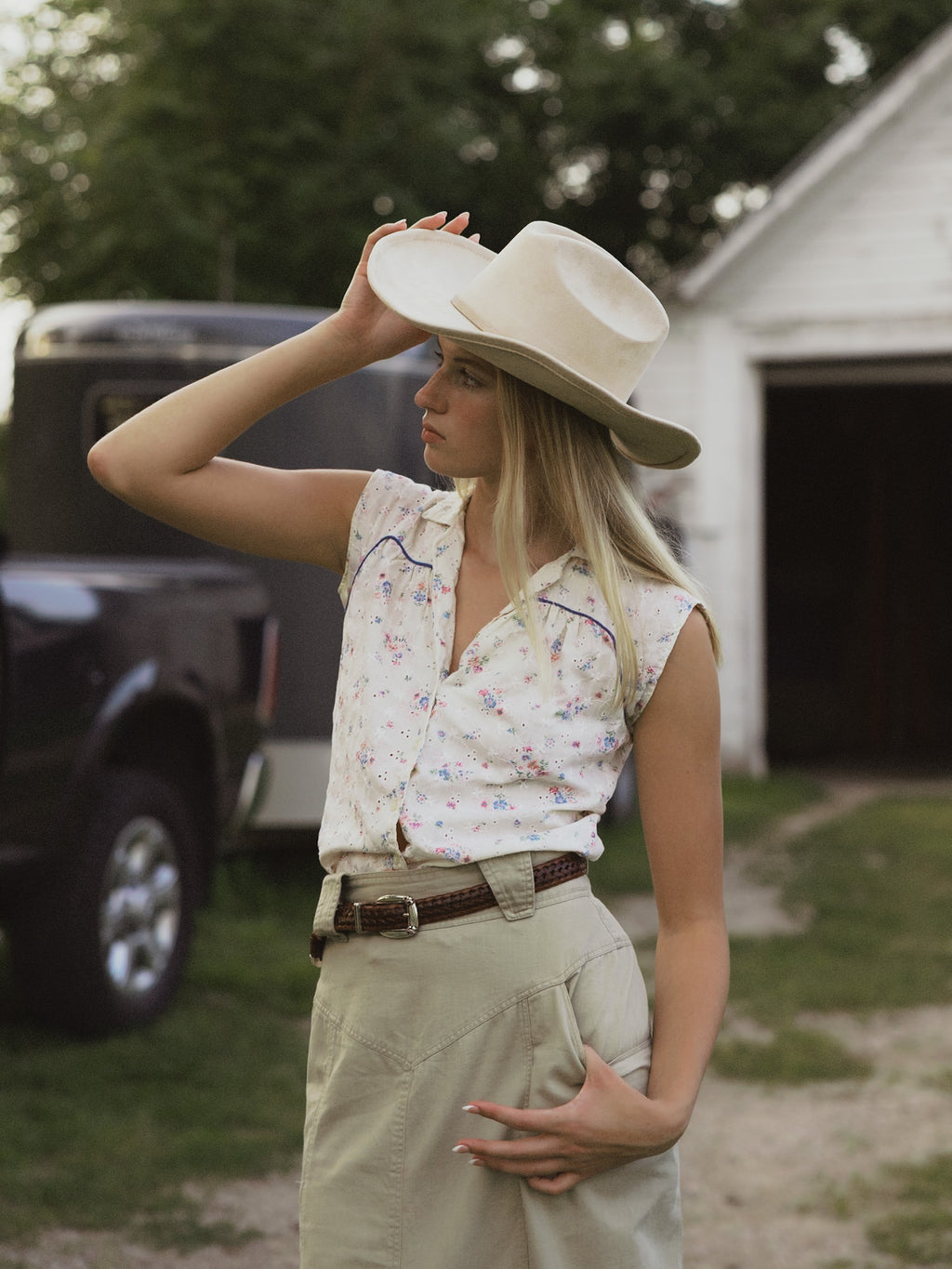 Belle Starr Western Blouse