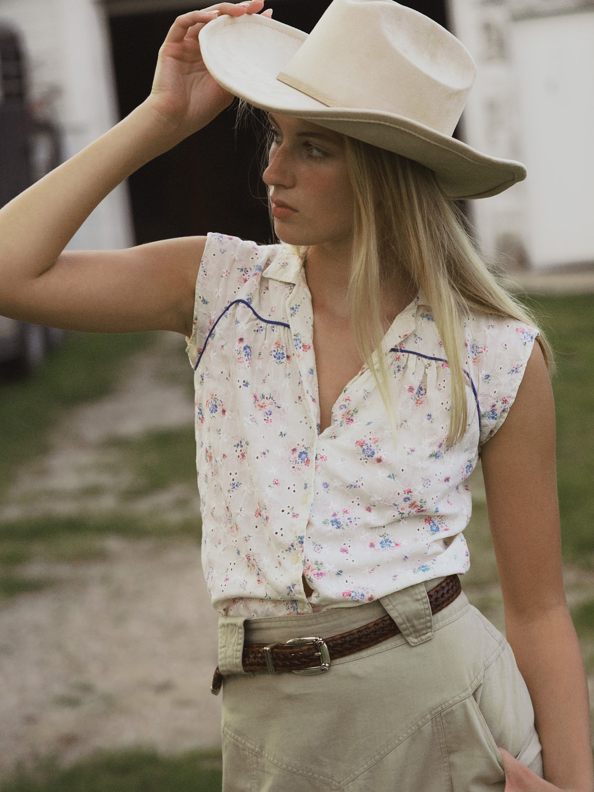 Belle Starr Western Blouse