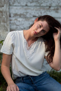 Loretta Lace Blouse