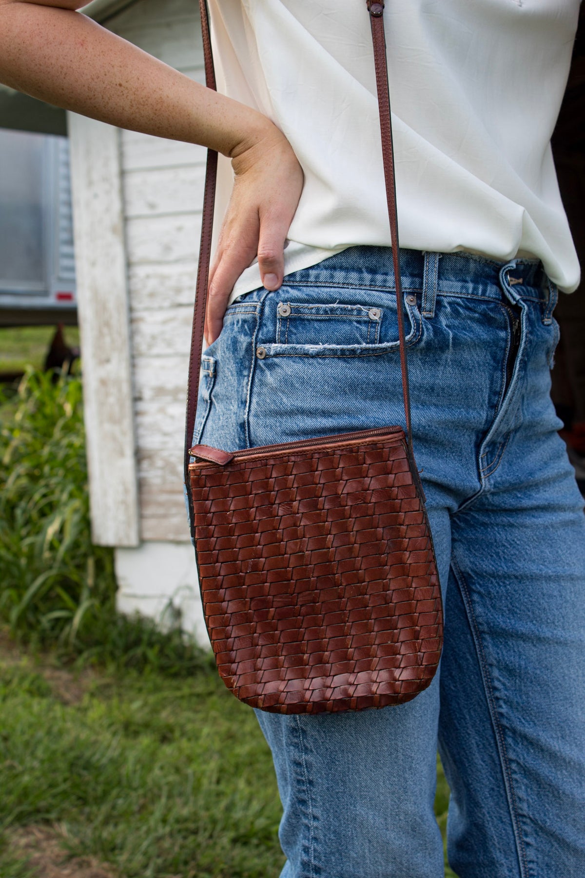 Saddlehouse Leather Crossbody
