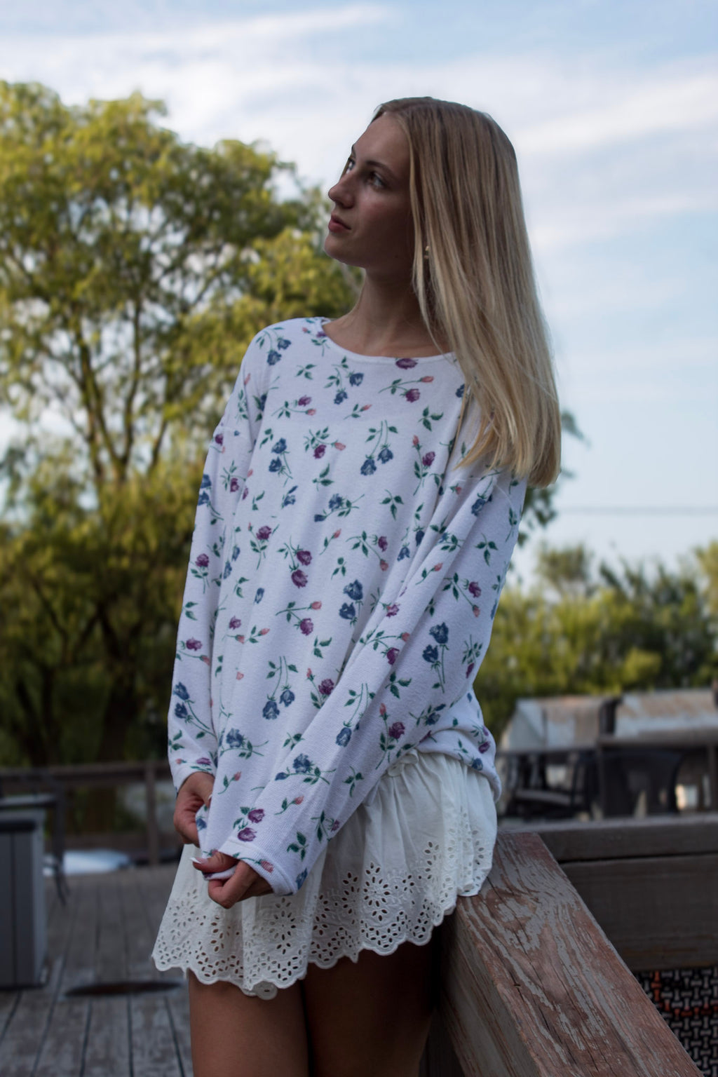 Josie Floral Top