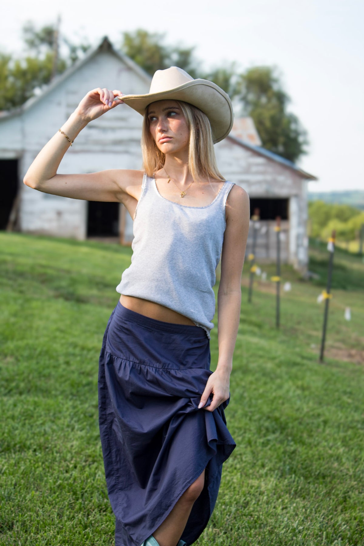 Blue Jean Baby Tank