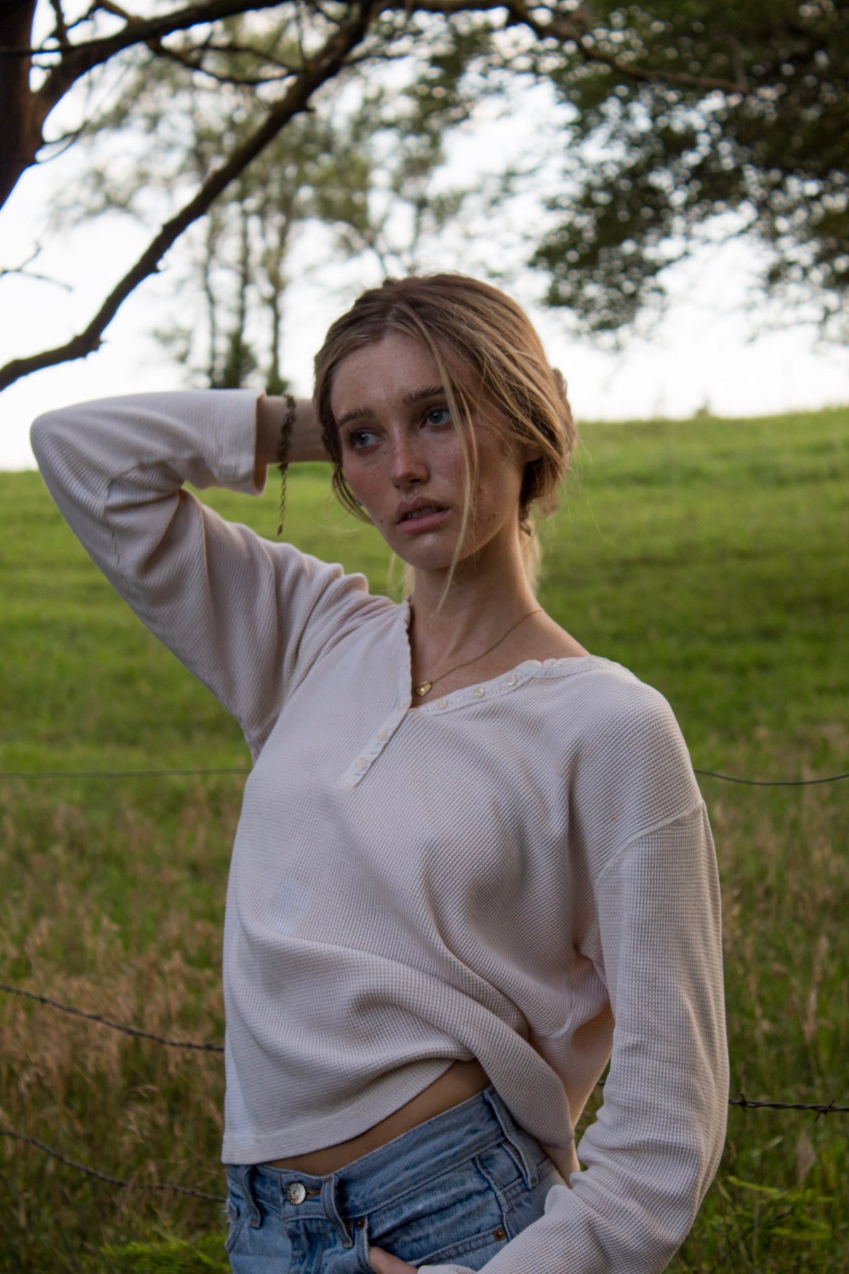 Ivory Drifter Henley