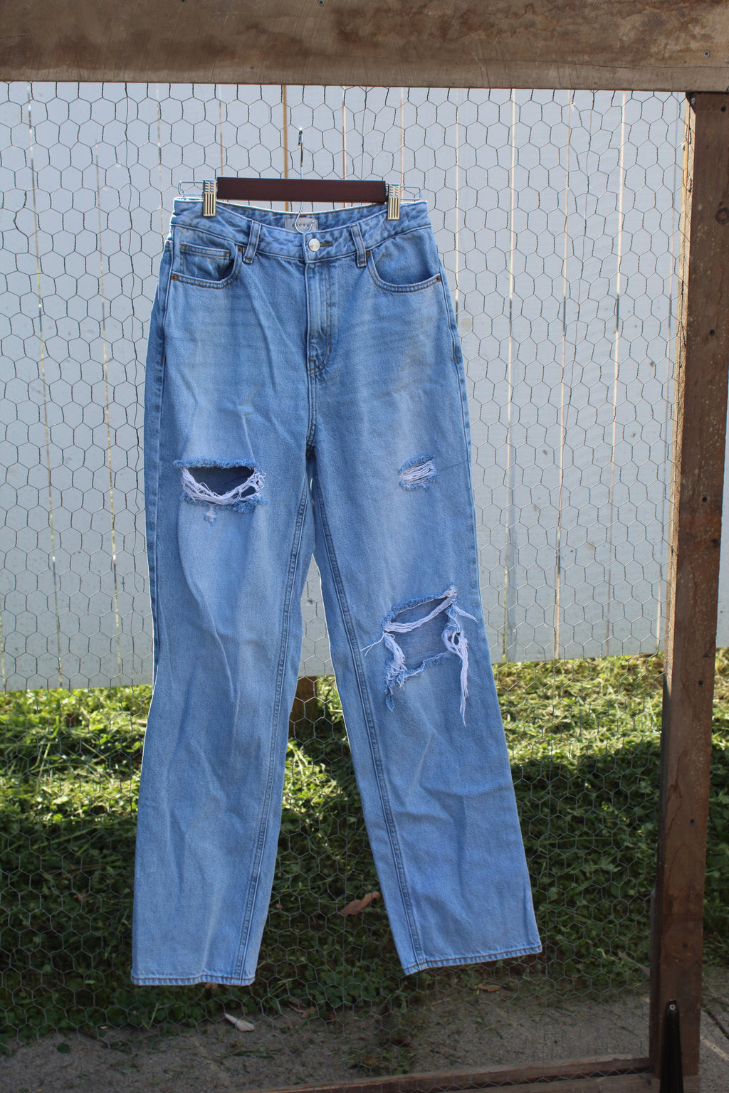 Dusty Trail Distressed Jeans