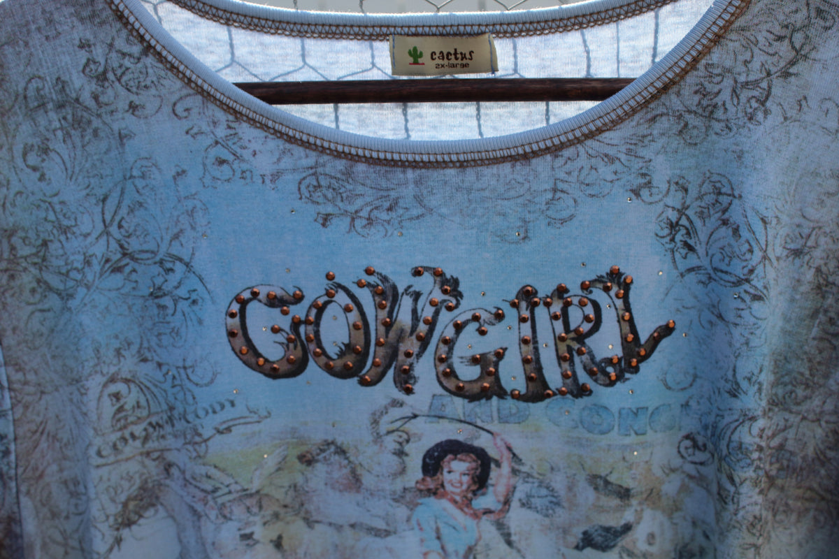 Wildflower Cowgirl Tee