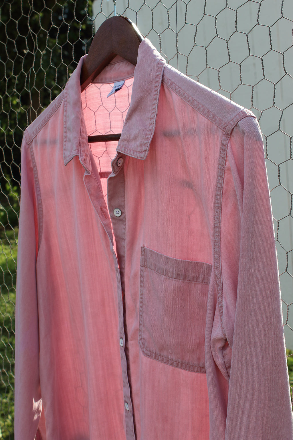 Dusty Rose Button Down
