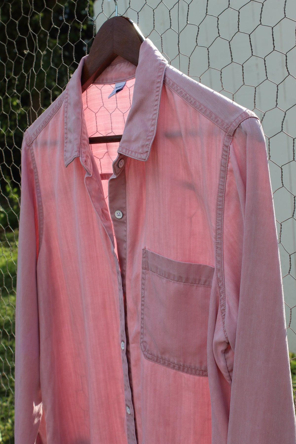 Dusty Rose Button Down