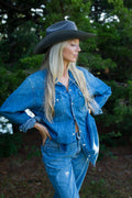 Blue Belle Denim Button Down