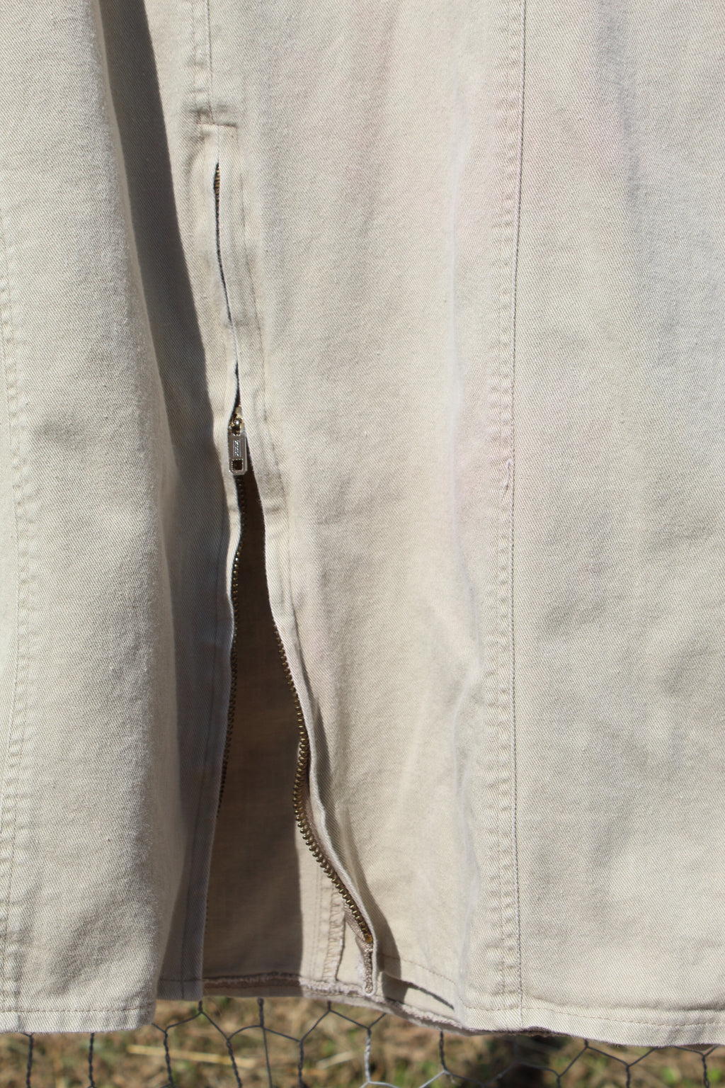 Cimarron Zip Midi & Vintage Leather Belt