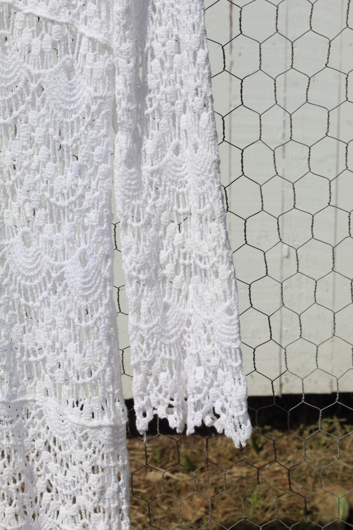 Odessa Crochet Overlay Dress