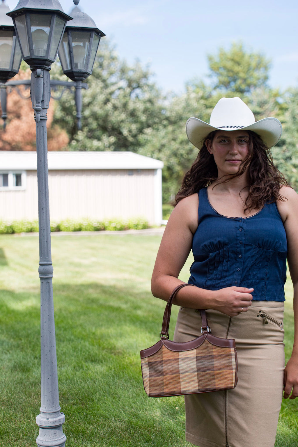 Amarillo Plaid Bag